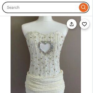 Sabrina carpenter corset w matching skirt